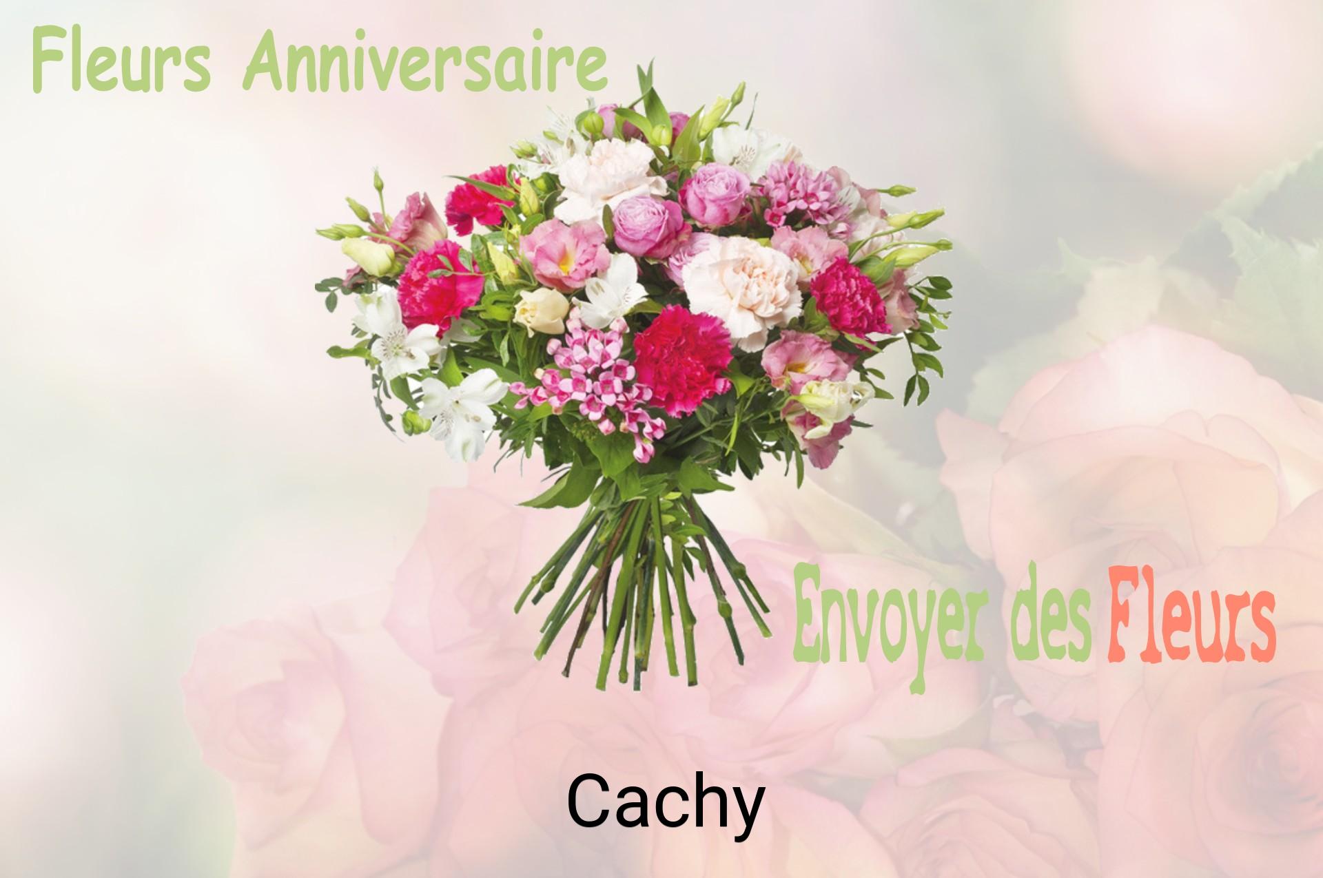 Bouquet de fleurs d’anniversaire livré à Cachy